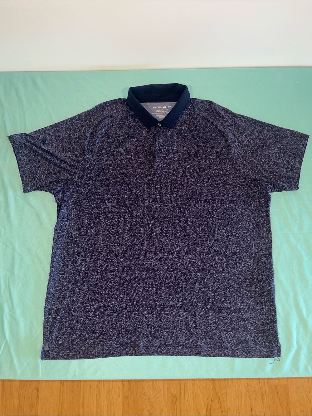 Under Armour Men's Galaxy Purple Golf Polo